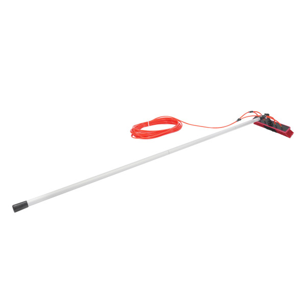 Nettoyeur de vitres Équipement de lavage de vitres Outil de nettoyage de vitres Alliage d'aluminium PVC pour surfaces vitrées extérieures et intérieures Nettoyeur de vitres Équipement de lavage de vitres Outil de nettoyage de vitres Alliage d'aluminium PVC pour surfaces vitrées extérieures et intérieures