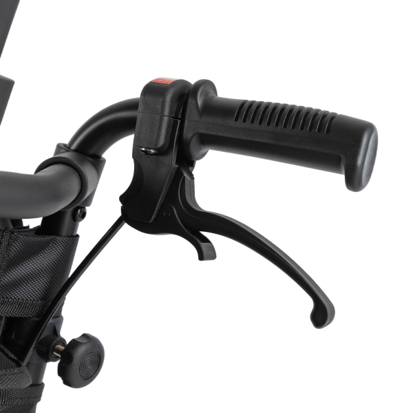 Fauteuil roulant inclinable AC976LG(12)-46, fauteuil roulant de transport pliable pour personnes âgées, fauteuil roulant inclinable pour adultes