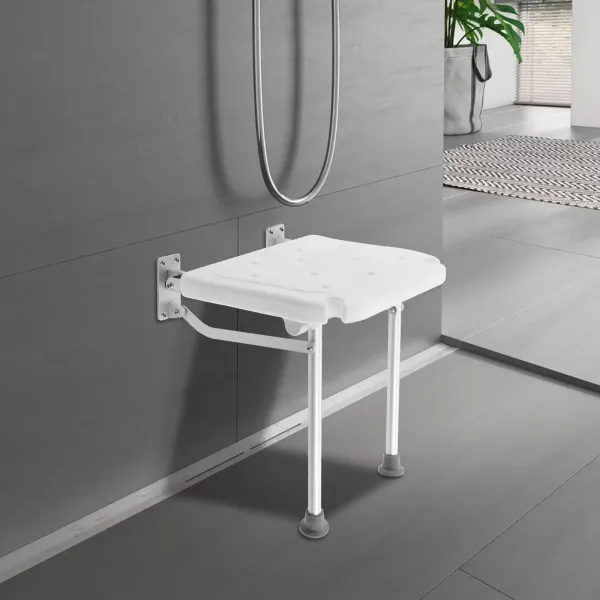 Sièges de douche pliants muraux, chaises de douche tabourets de douche, personnes âgées, femmes enceintes