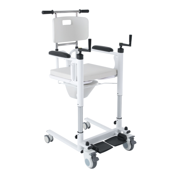 Fauteuil roulant de transfert de patients, élévateur de transfert de patients pour la maison (modèle manuel)