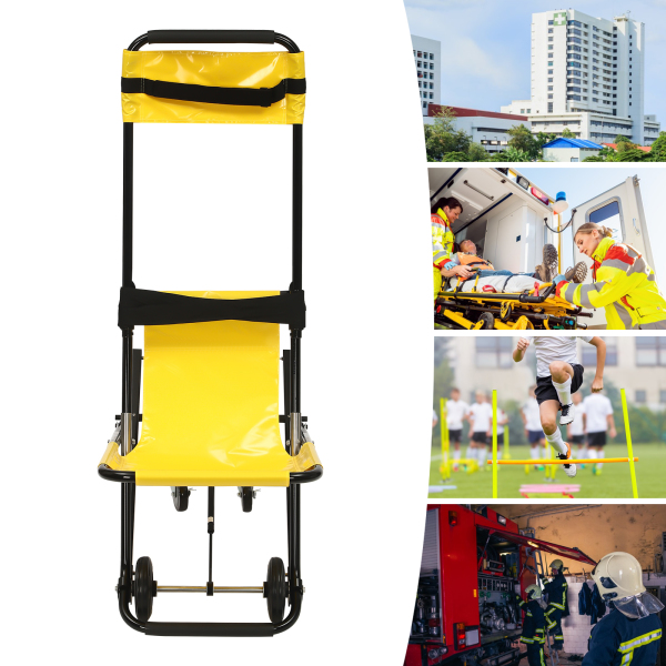 Chaise d'escalier à levage manuel, pliable et portable pour les déplacements quotidiens, pour aider les personnes âgées en déplacement