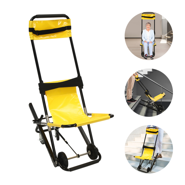 Chaise d'escalier à levage manuel, pliable et portable pour les déplacements quotidiens, pour aider les personnes âgées en déplacement