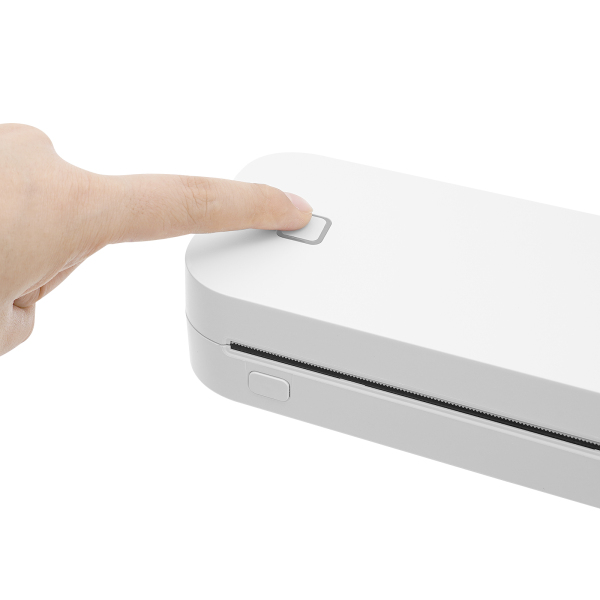 Imprimante de pochoirs sans fil, machine d'impression portable, imprimante de pochoirs thermique - Blanc Imprimante de pochoirs sans fil, machine d'impression portable, imprimante de pochoirs thermique - Blanc