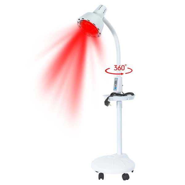 Lampe Infrarouge Chauffante 275W, Température Réglable, Lampe Thermique Infrarouge Puissante pour Soulager les Douleurs Musculaires ou Les Rhumes Lampe Infrarouge Chauffante 275W, Température Réglable, Lampe Thermique Infrarouge Puissante pour Soulager les Douleurs Musculaires ou Les Rhumes