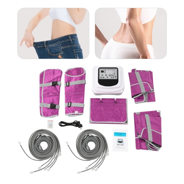 Appareil de massage lymphatique 220 V - Contrôle micro ordinateur - Therapie de pression atmosphérique - Pour perdre du poids de la graisse