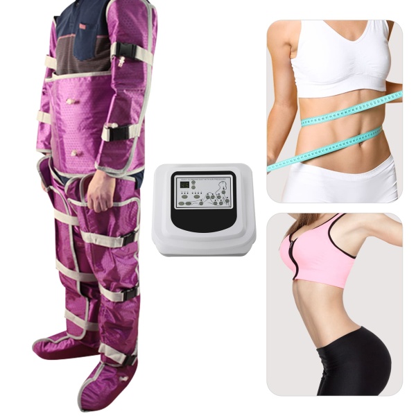 Appareil de massage lymphatique 220 V - Contrôle micro ordinateur - Therapie de pression atmosphérique - Pour perdre du poids de la graisse