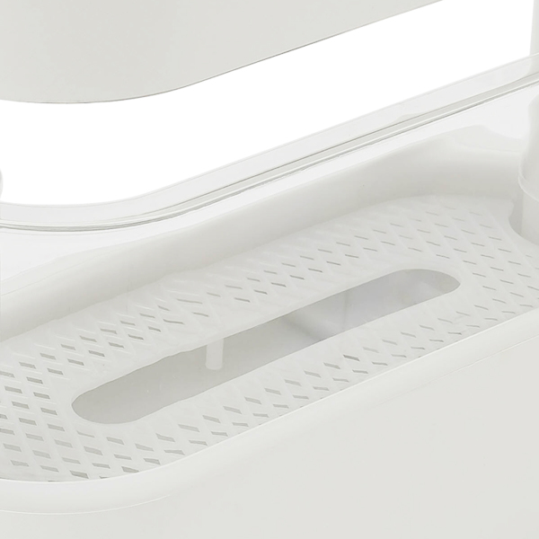 Humidificateur ultrasonique, Mini Humidificateur LED, Humidificateur d'air, 22*9*24.2cm, Blanc