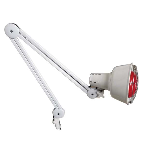 Lampe de thérapie thermique infrarouge réglable 275 W avec clip, pour usage domestique, salon de massage