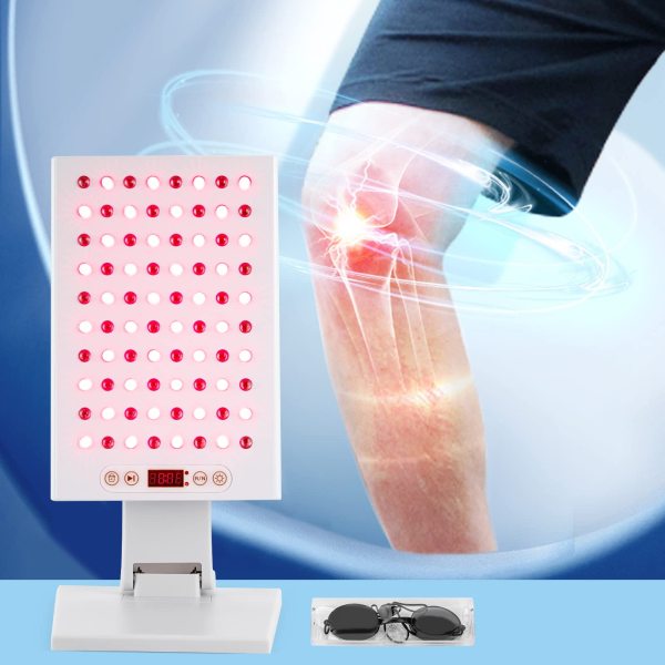 Lampe par lumière rouge -80 LED à double puce pour soulager le corps et la santé de la peau