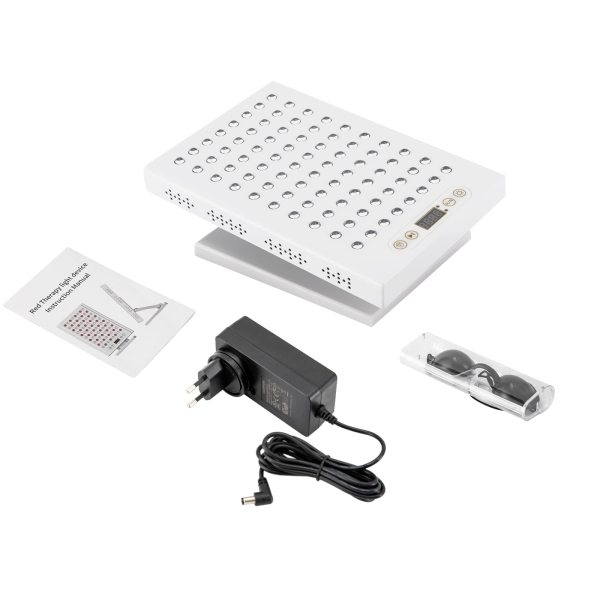 Lampe par lumière rouge -80 LED à double puce pour soulager le corps et la santé de la peau