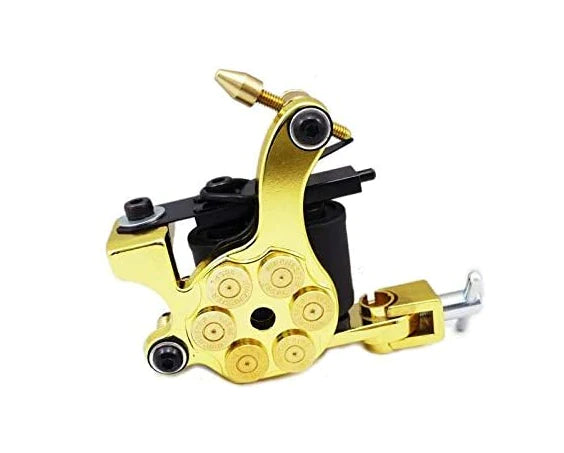 Kit de Tatouage Complète，50 aiguilles Alimentation Aiguille Peau de pratique de Tatouage Tattoo Kit Set 2 Machine à Tatouer 20 Encres de Tattoo (JM11)