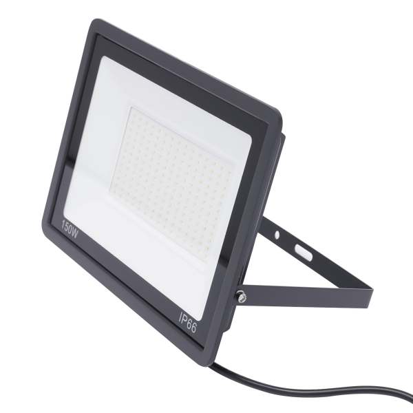 Lot de 2 spots LED d'extérieur super lumineux IP66 étanche avec câble de 1,5 m, prise 6000-6500 K pour jardin, cour, garage
