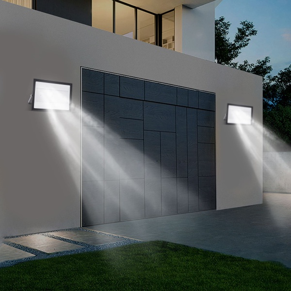 Projecteur LED d'extérieur 300W super lumineux  IP66, pour jardin, garage, terrain de sport