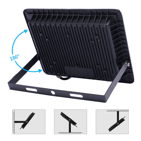 Lot de 2 spots LED d'extérieur super lumineux IP66 étanche
