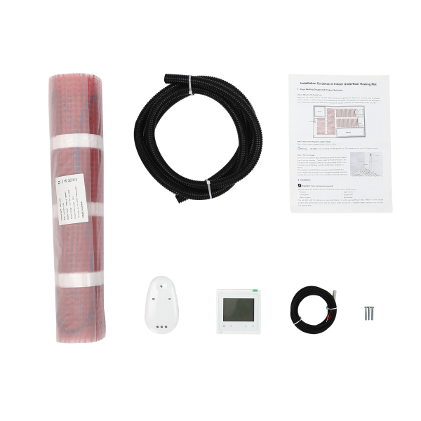 Kit de tapis chauffant, système de chauffage au sol, tapis de sol chauffant