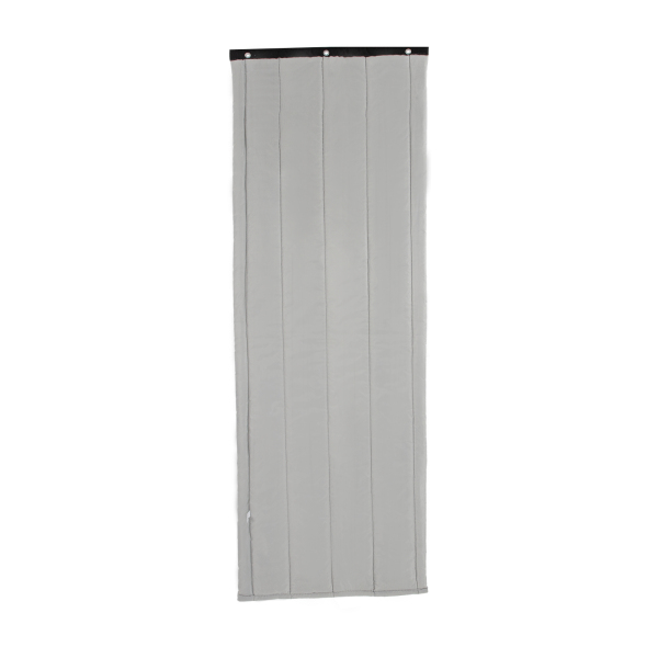 Rideau de porte isolant, moustiquaire pour portes d'hiver, couverture d'isolation acoustique, 70*200cm, Gris