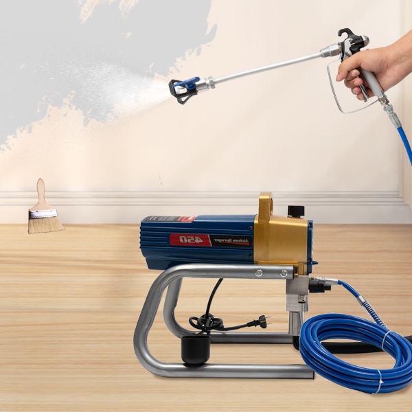 Pulvérisateur de peinture sans air - 1800 W - Haute pression - 2,8 l/m