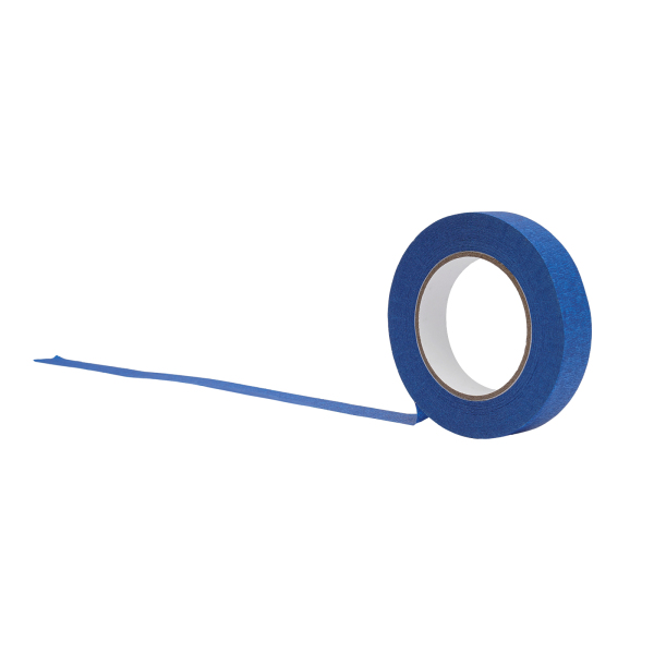 36 rouleaux de ruban de peintre, 24 mm x 55 m, masquage bleu, ruban de peintre, résistant aux UV, résistant à l'humidité