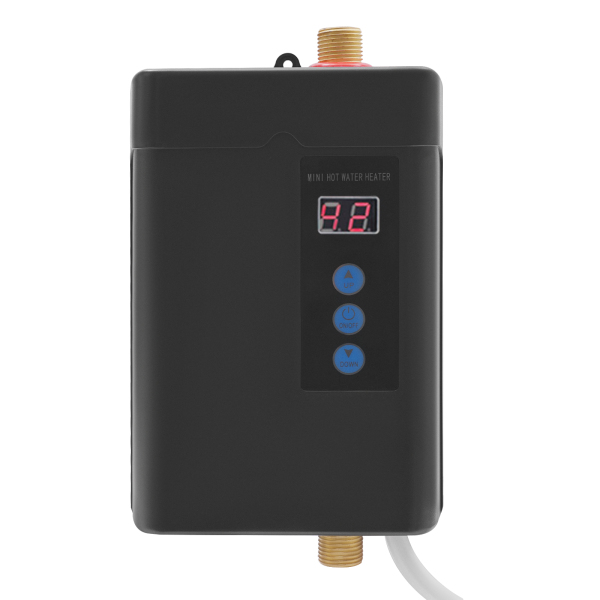 Chauffe-eau électrique Chauffe-eau DC Chauffe-eau sans réservoir à écran tactile utilisé dans les maisons, les écoles, les hôpitaux, les bureaux, les bars, les cuisines et les salles de bains