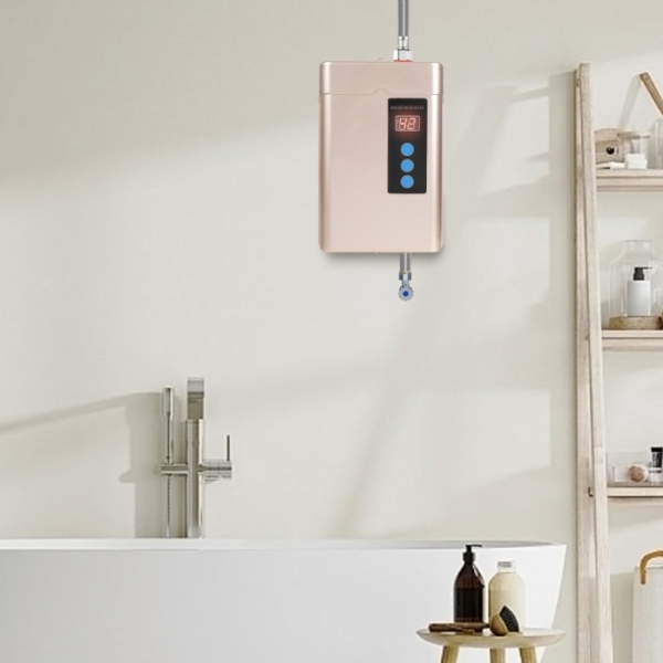 Petit chauffe-eau de cuisine à température constante 5000W 220V (sans prise) - champagne doré