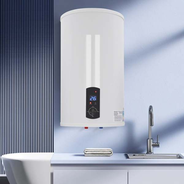 Chauffe-eau électrique à réservoir à affichage numérique, 2 kW 220 V 120L/100L/80L/50L