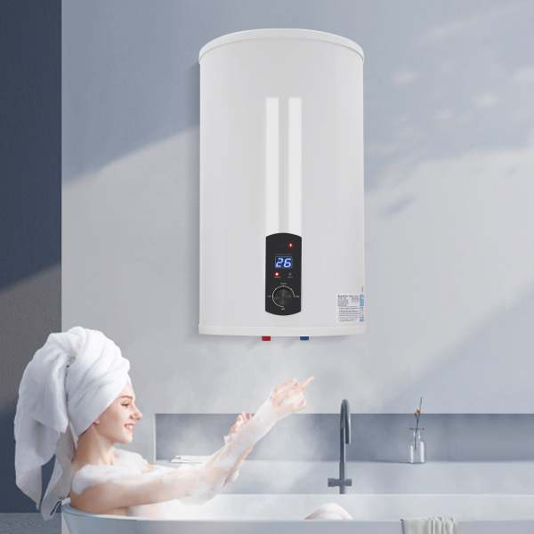 Chauffe-eau électrique à réservoir à affichage numérique, 2 kW 220 V 120L/100L/80L/50L