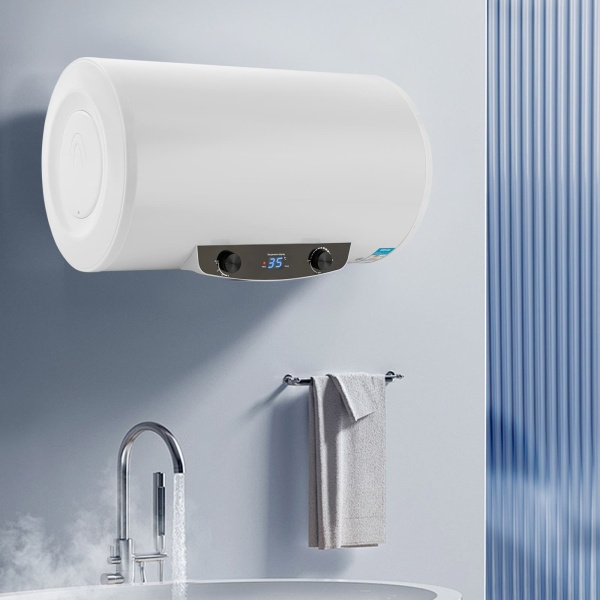 Chauffe-eau électrique horizontal 70 l 2000 W avec kit de douche