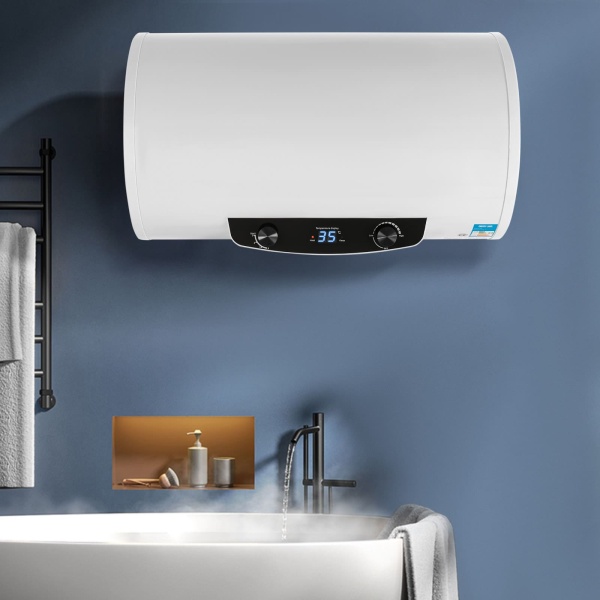 Chauffe-eau électrique horizontal 70 l 2000 W avec kit de douche