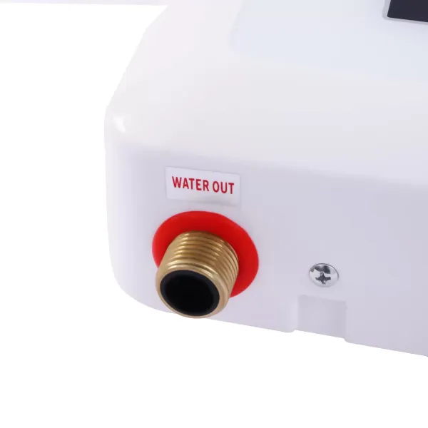 Chauffe-eau électrique instantané 7500 W avec télécommande, Ipx4, sous-table, facile à installer, pour cuisines, salles de bains, salles à manger, hôtels, etc Chauffe-eau électrique instantané 7500 W avec télécommande, Ipx4, sous-table, facile à installer, pour cuisines, salles de bains, salles à manger, hôtels, etc