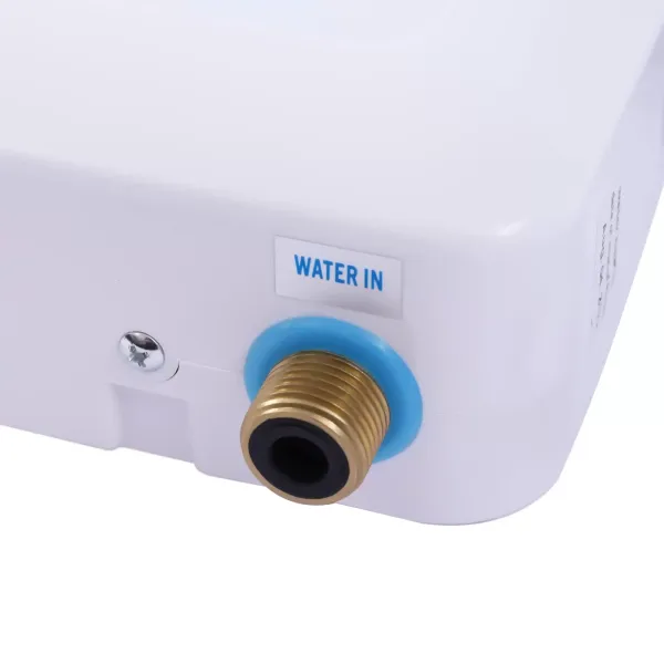 Chauffe-eau électrique instantané 7500 W avec télécommande, Ipx4, sous-table, facile à installer, pour cuisines, salles de bains, salles à manger, hôtels, etc
