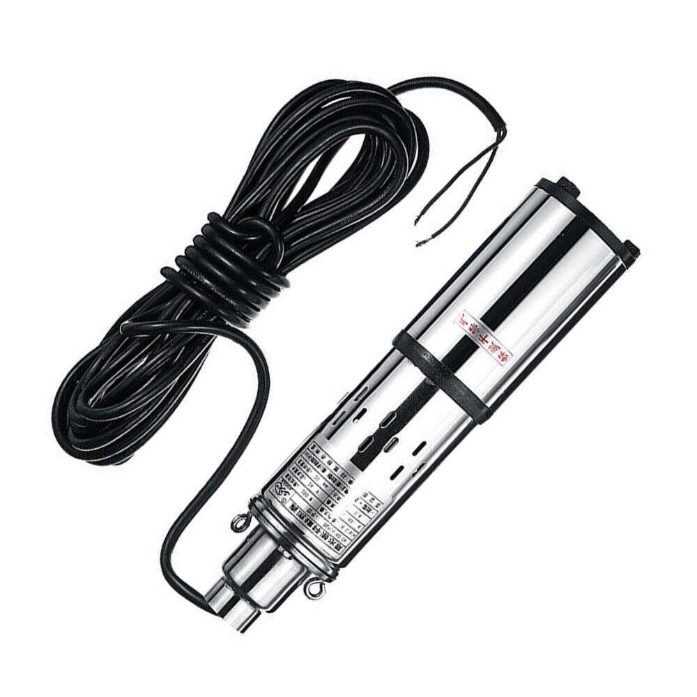新sku24V DC 200W pompe submersible à énergie solaire pompe à eau pompe à puits profond 16L / min