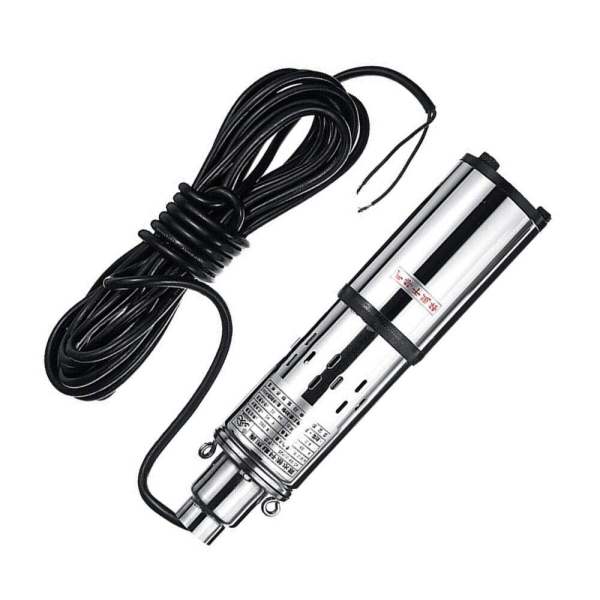 新sku24V DC 200W pompe submersible à énergie solaire pompe à eau pompe à puits profond 16L / min