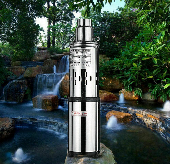 24V DC 200W pompe submersible à énergie solaire pompe à eau pompe à puits profond 16L / min