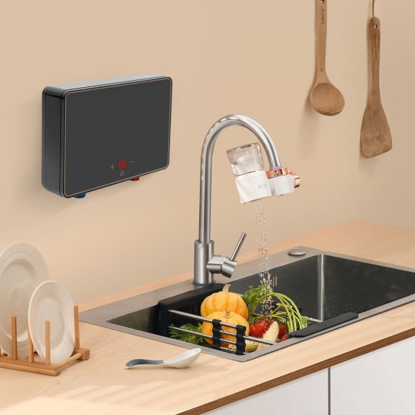 Chauffe-eau instantané sans réservoir 220 V pour douche de salle de bain à la maison