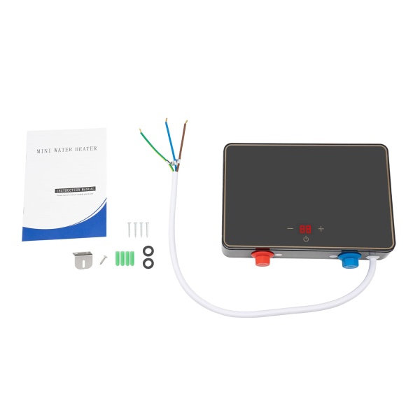 Chauffe-eau instantané sans réservoir 220 V pour douche de salle de bain à la maison Chauffe-eau instantané sans réservoir 220 V pour douche de salle de bain à la maison