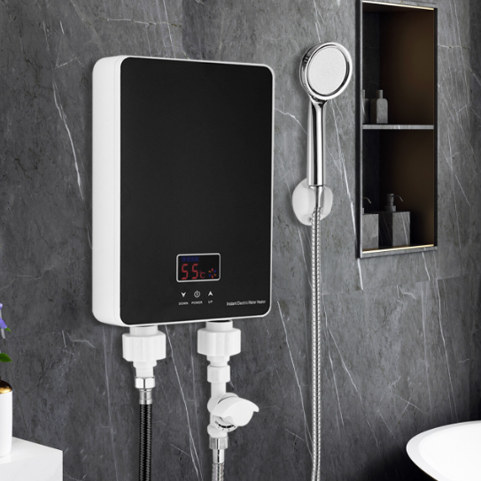 Mini cuisine Chauffe-eau instantané 6000 W 230 V, Mini basse pression Sous-évier Chauffe-eau Tankless Cuisine LED, Économie d'énergie Mini cuisine Chauffe-eau instantané 6000 W 230 V, Mini basse pression Sous-évier Chauffe-eau Tankless Cuisine LED, Économie d'énergie