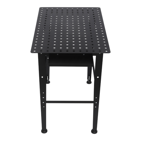 Table de soudage Table de soudage en métal Établi de table de soudage porteur de charge de 1320 lb utilisé dans les lieux de travail à domicile et les usines pour le meulage de coupe de soudage
