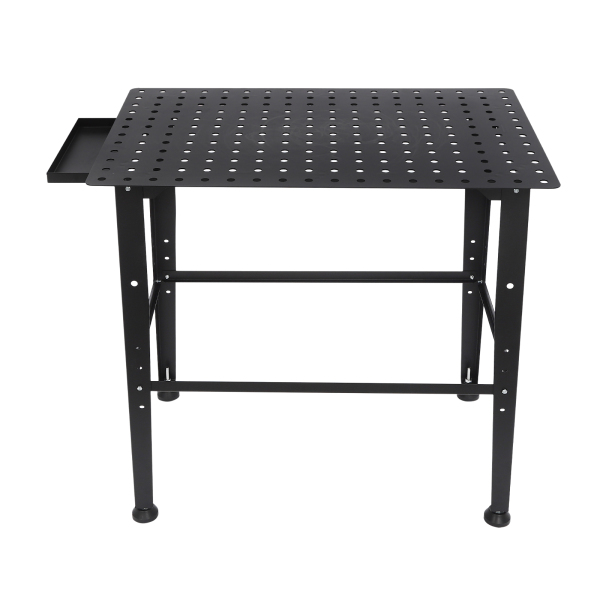 Table de soudage Table de soudage en métal Établi de table de soudage porteur de charge de 1320 lb utilisé dans les lieux de travail à domicile et les usines pour le meulage de coupe de soudage