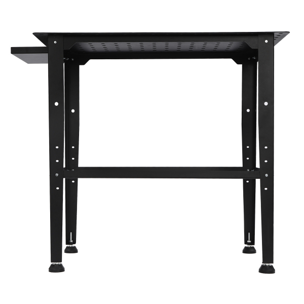 Table de soudage Table de soudage en métal Établi de table de soudage porteur de charge de 1320 lb utilisé dans les lieux de travail à domicile et les usines pour le meulage de coupe de soudage