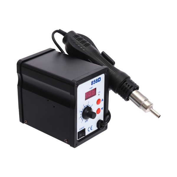 Pistolet à air chaud avec affichage digital et température réglable, Pistolet à air chaud portable, 700W