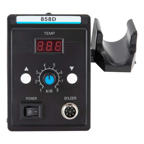 Station de reprise à air chaud, station de soudage SMD 220 V avec pistolet thermique,  pour l'électronique, réparations de soudage à dessouder