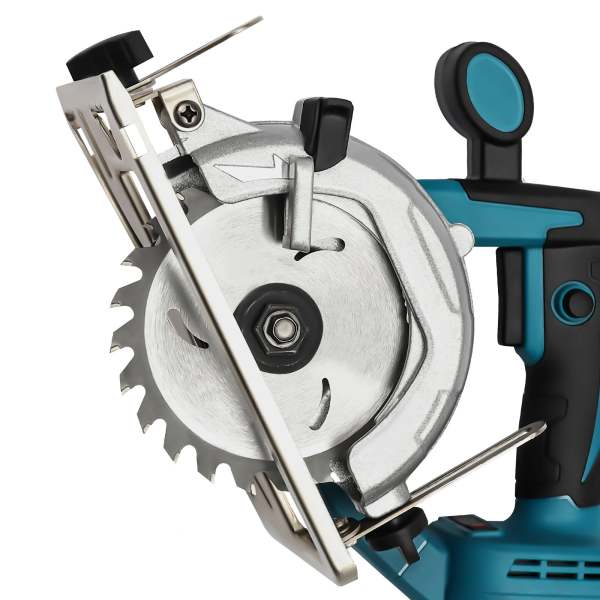 Scie circulaire sans fil, scie circulaire 4.0Ah batterie, 4000RPM, 0-45° coupe oblique, 4.9 Scie circulaire sans fil, scie circulaire 4.0Ah batterie, 4000RPM, 0-45° coupe oblique, 4.9