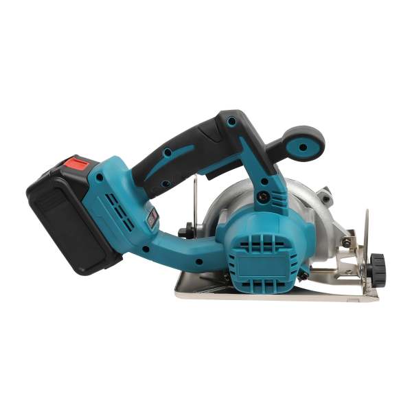 Scie circulaire sans fil, scie circulaire 4.0Ah batterie, 4000RPM, 0-45° coupe oblique, 4.9
