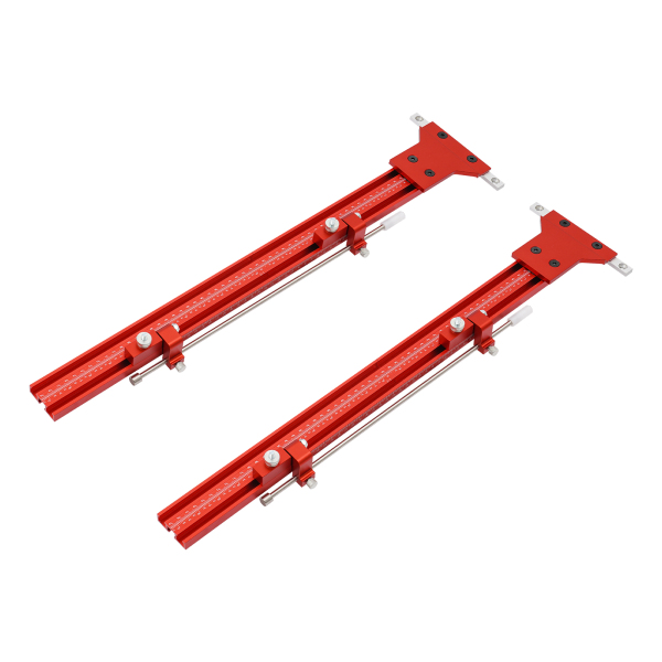 Rail de guidage de positionnement pour scie à rail, quatre bandes de 11,8*1,8 pouces, avec une portée maximale de 54,9 pouces Rail de guidage de positionnement pour scie à rail, quatre bandes de 11,8*1,8 pouces, avec une portée maximale de 54,9 pouces