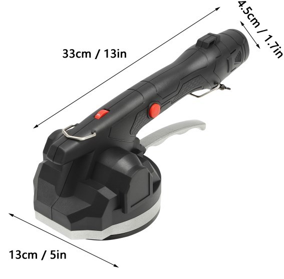 Machine à carrelage, secoueur de carrelage électrique avec ventouse 130 mm, 6 vitesses réglables Machine à carrelage, secoueur de carrelage électrique avec ventouse 130 mm, 6 vitesses réglables