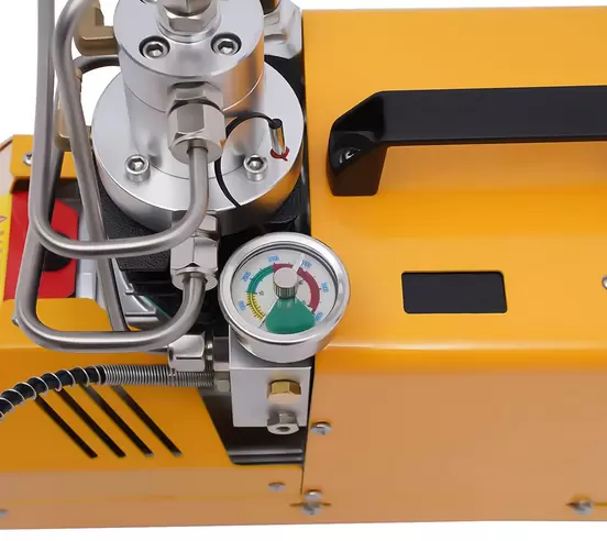 Hogedrukcompressor 50L/min 300bar PCP-inflator Luchtgeweercompressor, lektesten, druktesten, PCP-luchtcompressor