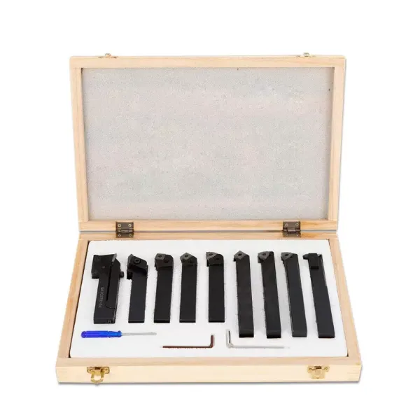 Jeu de 9 outils de coupe en carbure de tungstène
