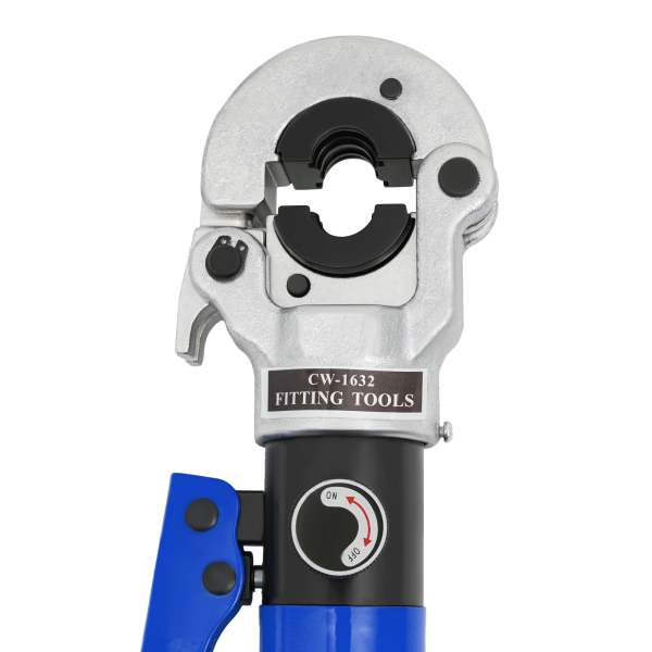 Pince à sertir professionnelle contour en U 16-20-25-32, jeu d'outils de sertissage avec tête rotative à 360°