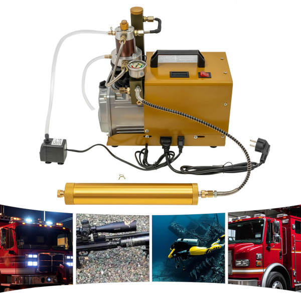 Pompe submersible électrique 220V - Compresseur d'air haute pression PCP - Pompe submersible - 30 MPa 4500PSI