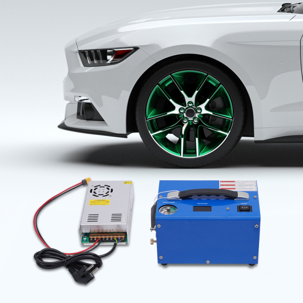 Compresseur de pompe à air PCP 4500psi, haute pression 30MPa/300Bar, pompe 250W, avec transformateur Compresseur de pompe à air PCP 4500psi, haute pression 30MPa/300Bar, pompe 250W, avec transformateur